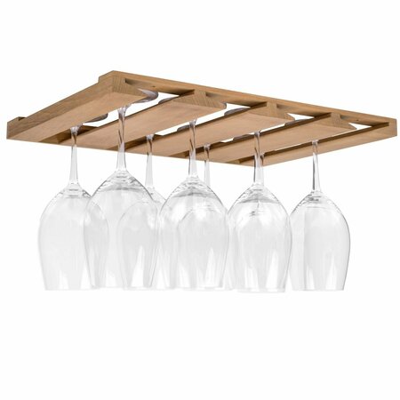 WHITECAP TEAK Overhead Wineglass Rack 62425